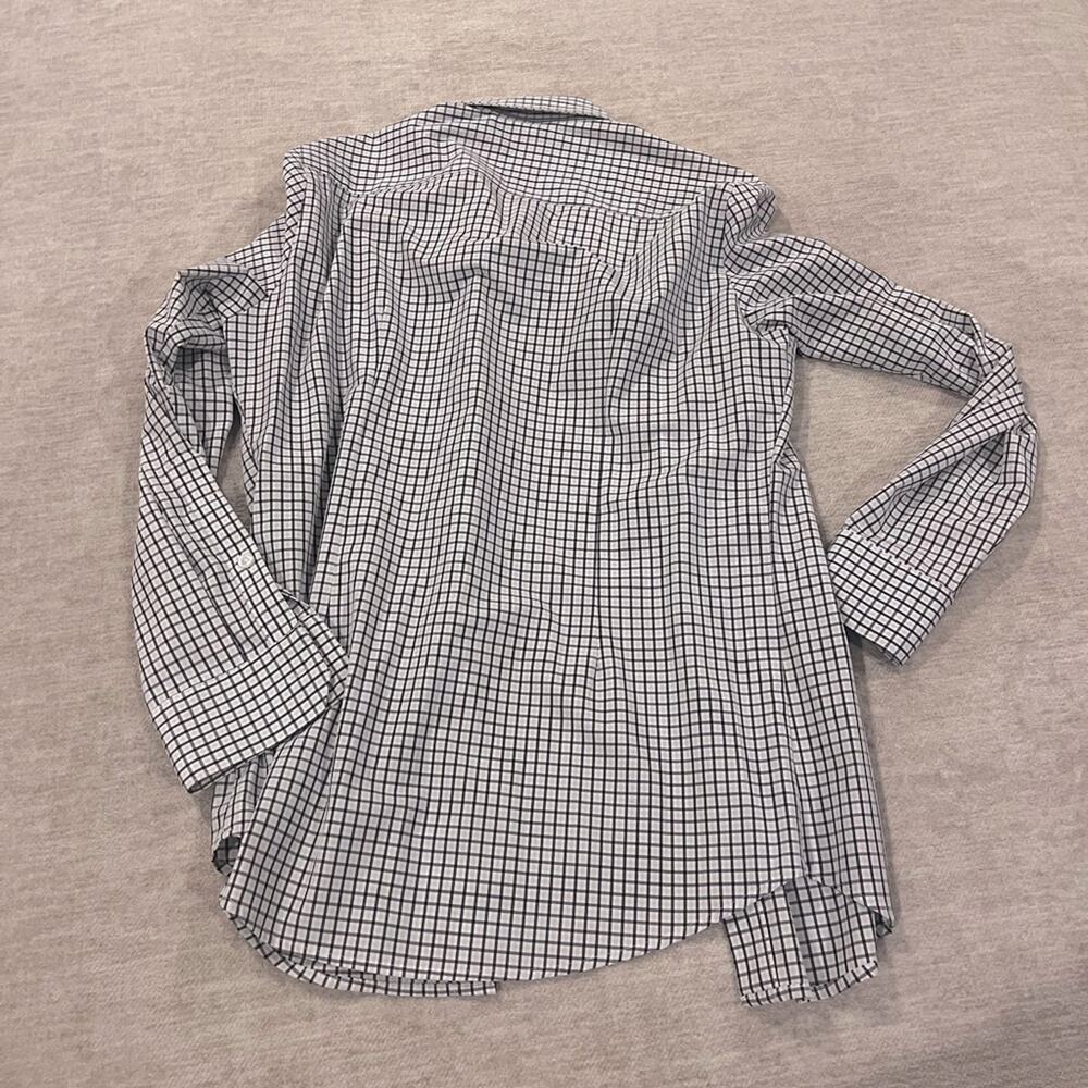 Mizzen and Main Tradition Evolved Button Down Dress Shirt Light Blue and Purple - Picture 5 of 5